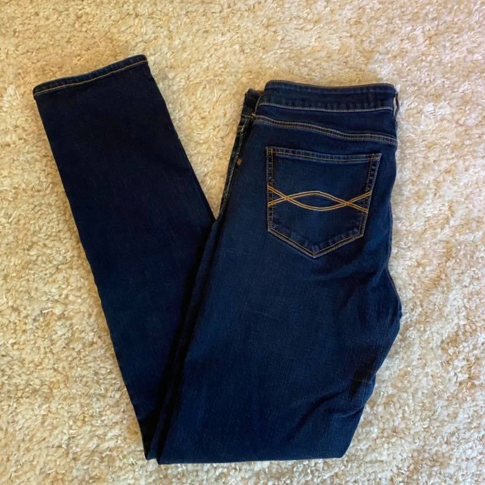 Abercrombie & Fitch Skinny Jeans (Dark) 10R